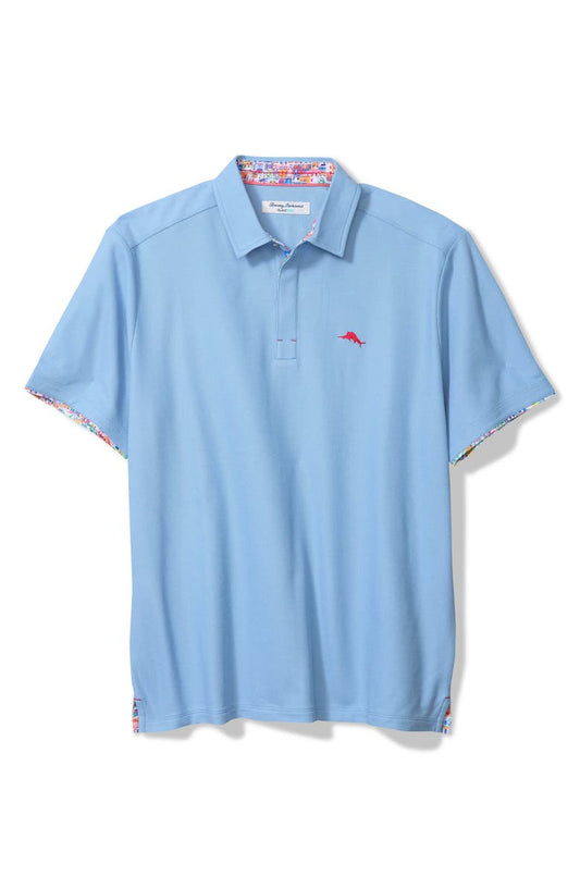 Amalfi Views Five O'Clock IslandZone® Piqué Performance Polo