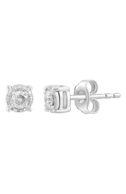 Diamond Stud Earrings