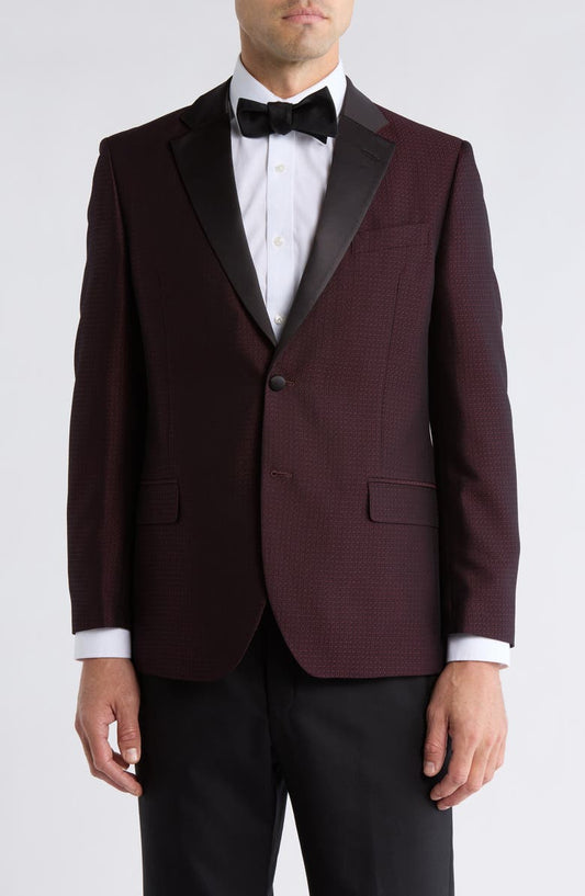 Burgundy Dinner Jacket (Regular, Short & Long)
