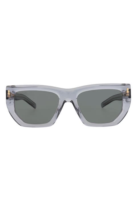 53mm Cat Eye Sunglasses