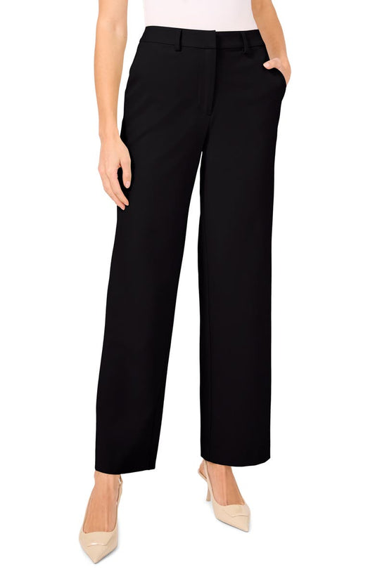 High Waist Straight Leg Pants