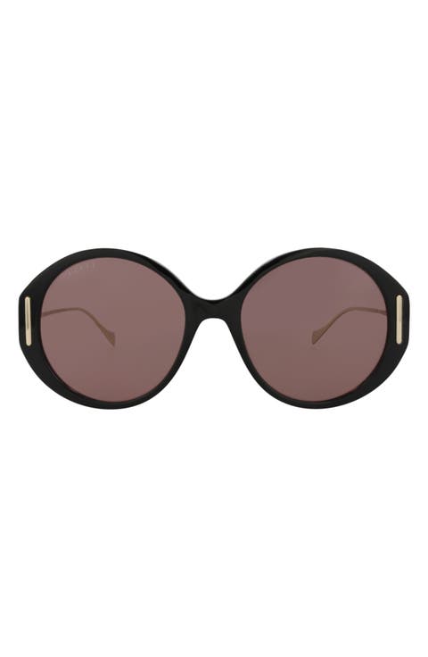 57mm Novelty Round Sunglasses