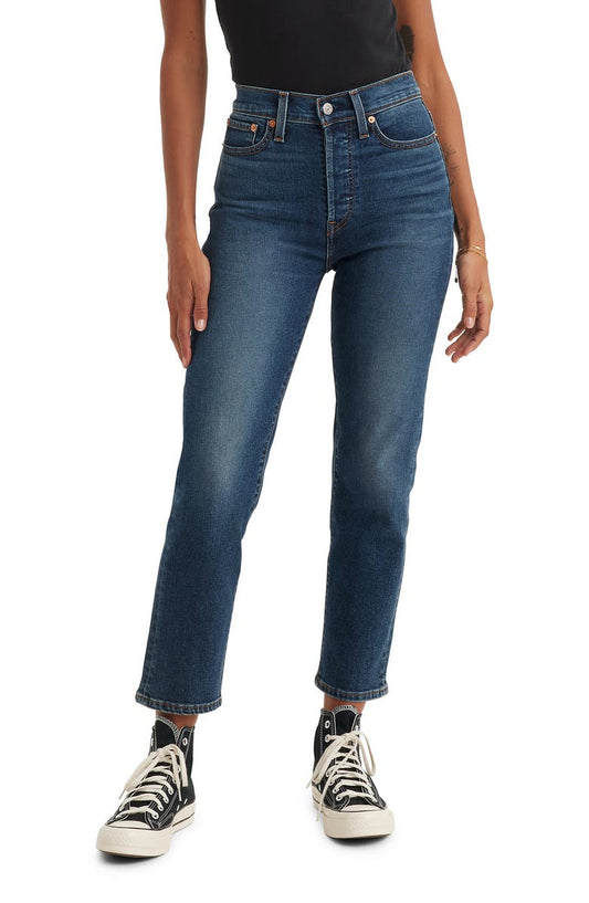 Wedgie High Waist Straight Leg Jeans
