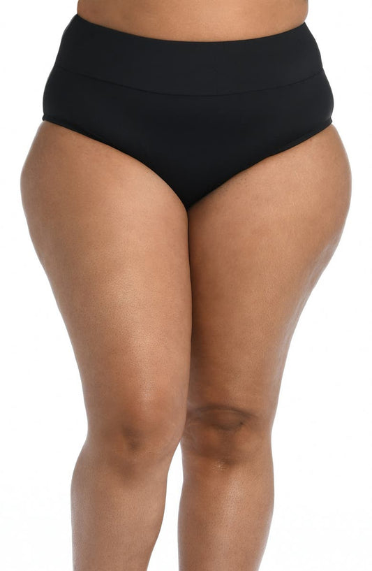 Island Goddess High Waist Bikini Bottoms