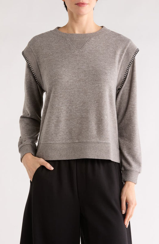Whipstitched Sweatshirt