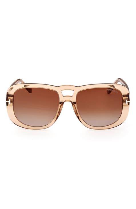 Gafas de sol de aviador degradadas de 56 mm