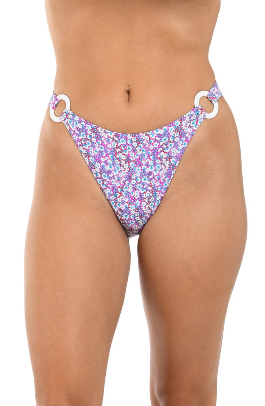 Flora High Cut Bikini Bottoms