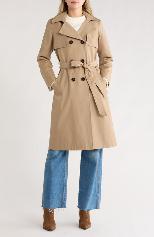 Double Breasted Trench Coat