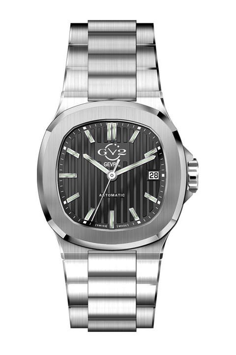 Reloj de hombre GV2 Potente Texture con esfera negra, 39 mm