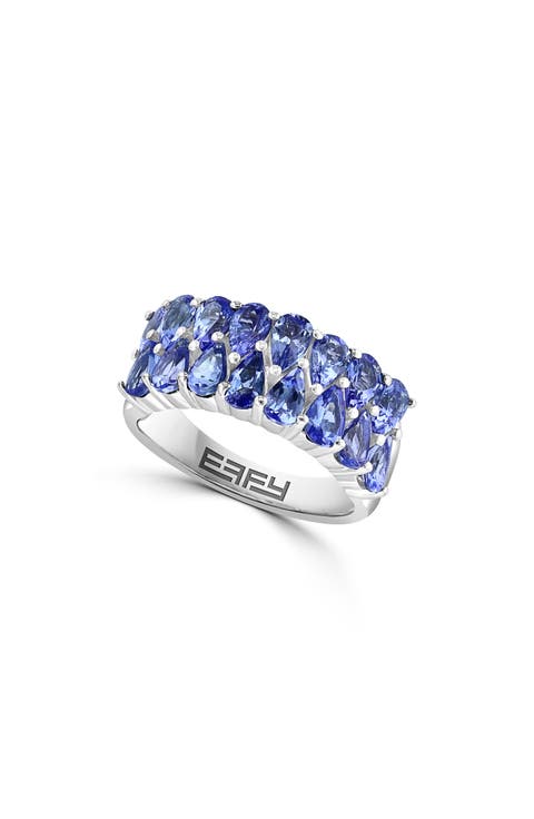 Sterling Silver Tanzanite Ring