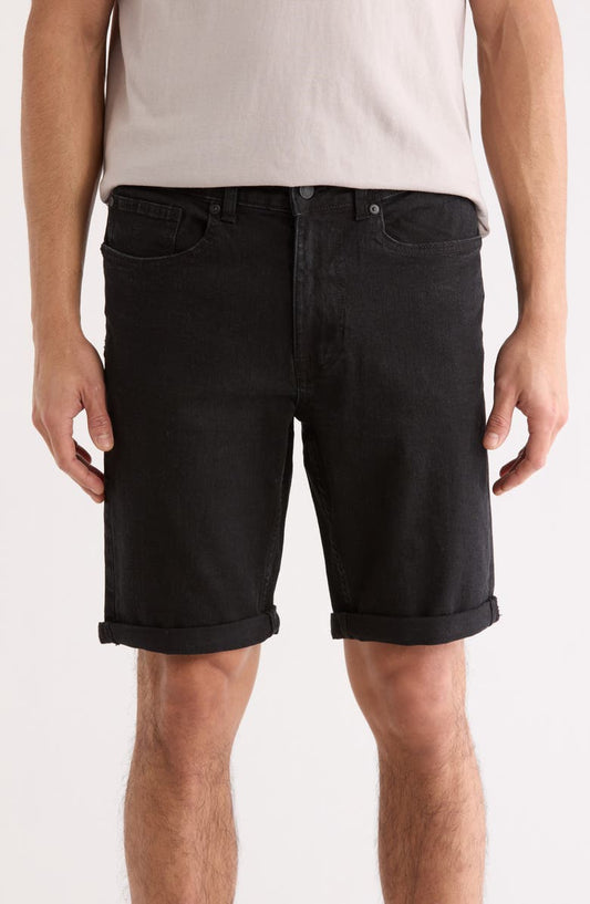 Roll Cuff Denim Shorts