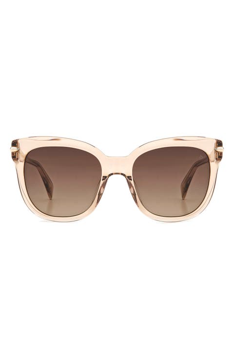 55mm Rectangular Sunglasses