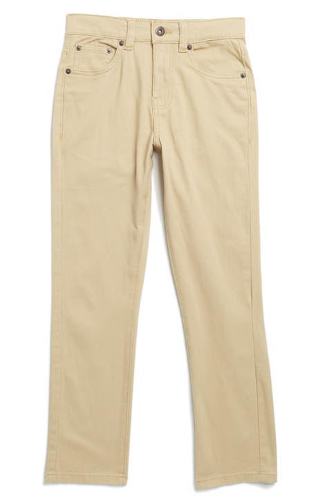 Pantalón chino de 5 bolsillos para niños (niño grande)