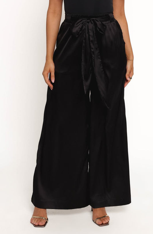 Alie Satin Wide Leg Pants
