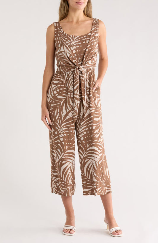 Tie Waist Jumpsuit