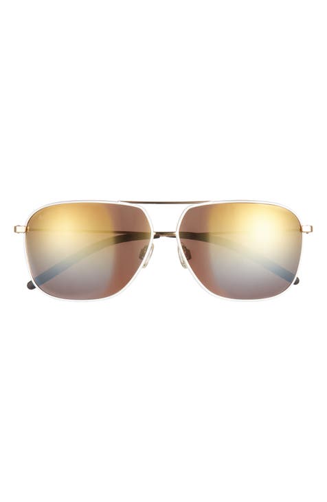 Gafas de sol de aviador polarizadas de 62 mm
