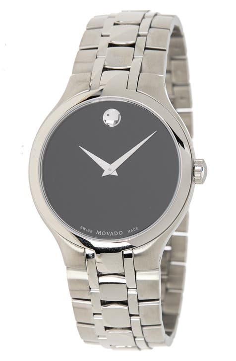 Reloj de pulsera de cuarzo suizo para hombre, 39 mm