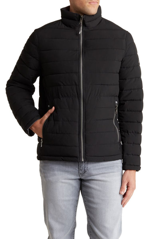 Water Resistant Reversible Puffer Jacket