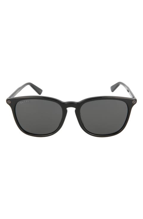 56mm Square Sunglasses