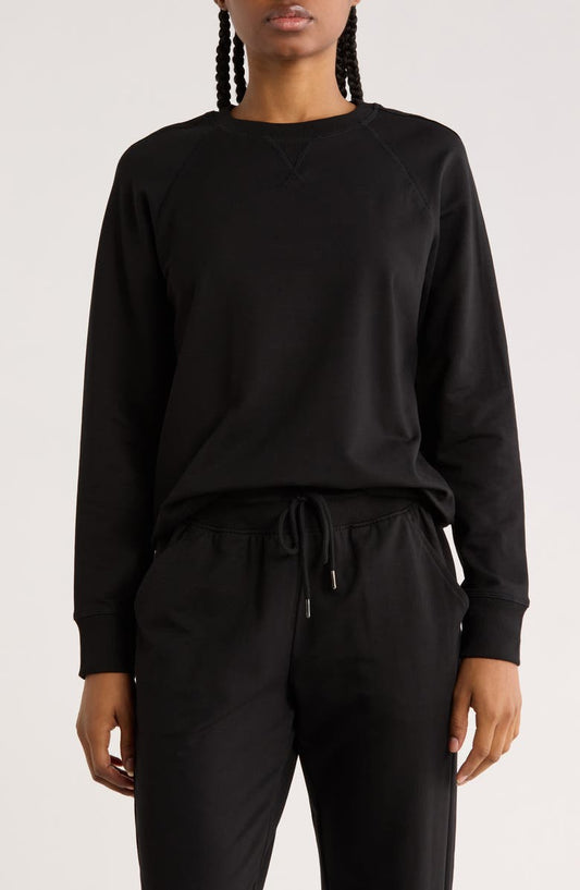 Everyday French Terry Raglan Sleeve Sweatshirt