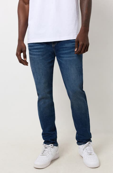 Jeans pitillo Rocco con solapa de una aguja