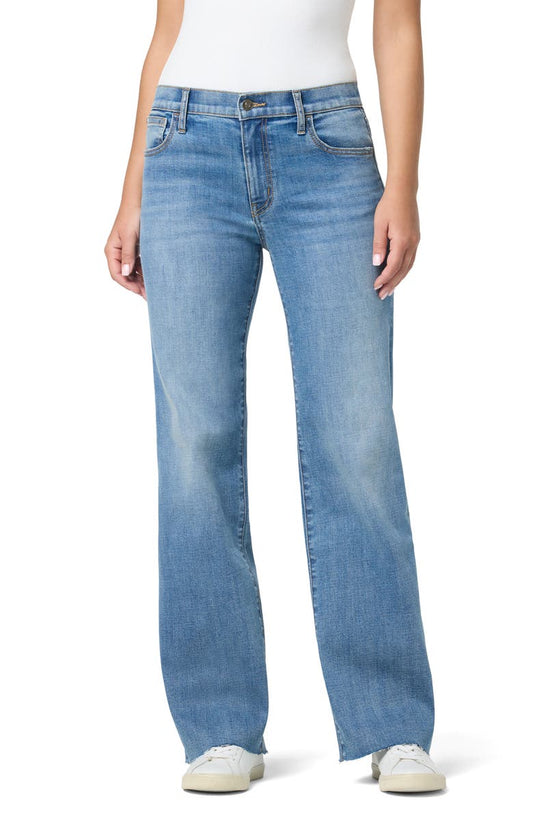 Rosalie Raw Hem Wide Leg Jeans (Copeland)