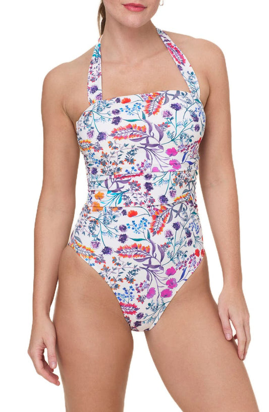 The Aleta Ruched One-Piece Swimsuit