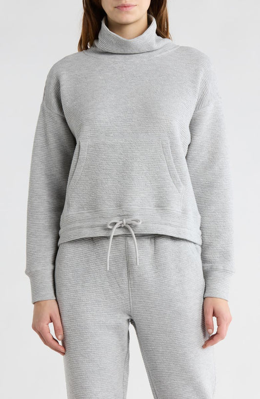Eva Ottoman Cotton Blend Sweatshirt