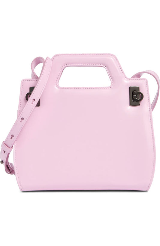 Mini Wanda Leather Top Handle Bag