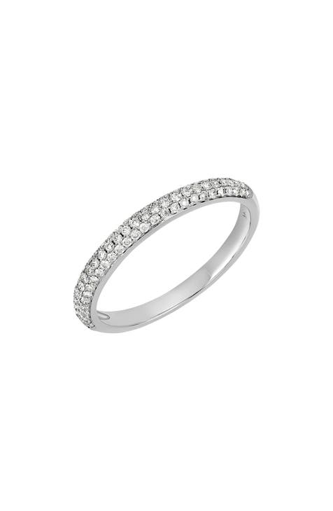 Anillo Apilable de Diamantes - 0,27ct. (Exclusivo Nordstrom)