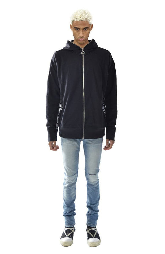 Strat Punk Ripped Super Skinny Jeans (Kennedy)