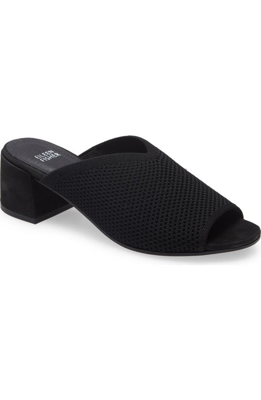 Fave Block Heel Slide Sandal (Women)