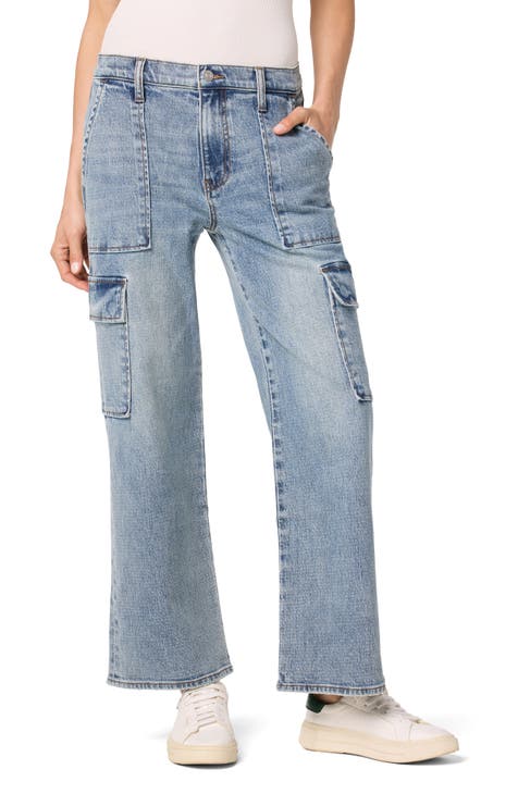 Vaqueros cargo de pierna ancha y cintura alta Rosalie (Ávila)