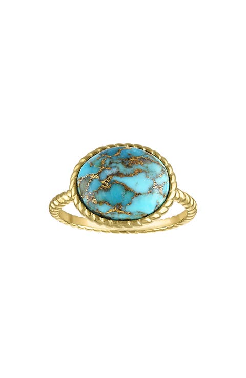 Composite Turquoise Ring