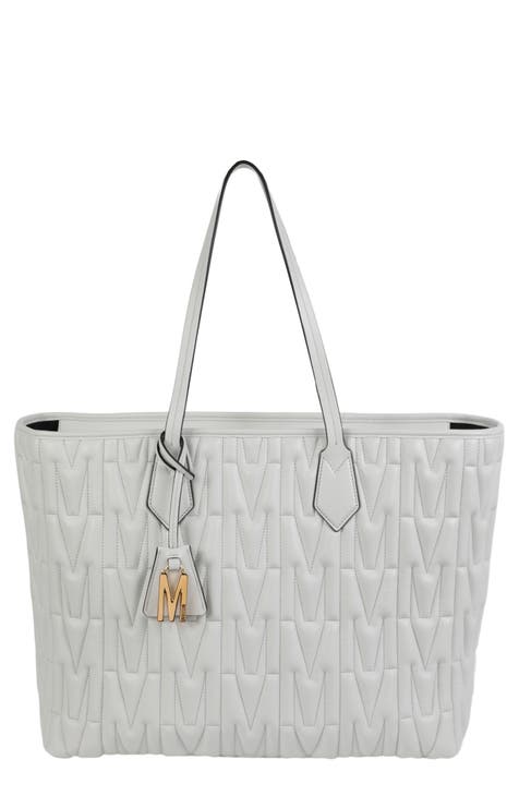 Bolsa de mano acolchada con logotipo