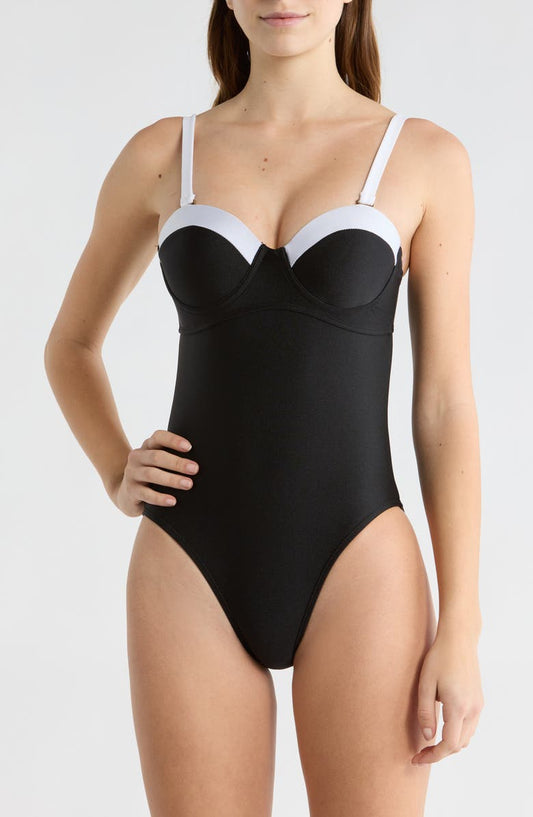 Underwire One-Piece Swimsuit