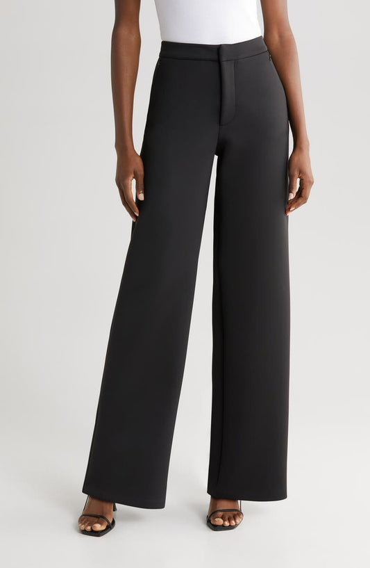 Scuba Wide Leg Trousers