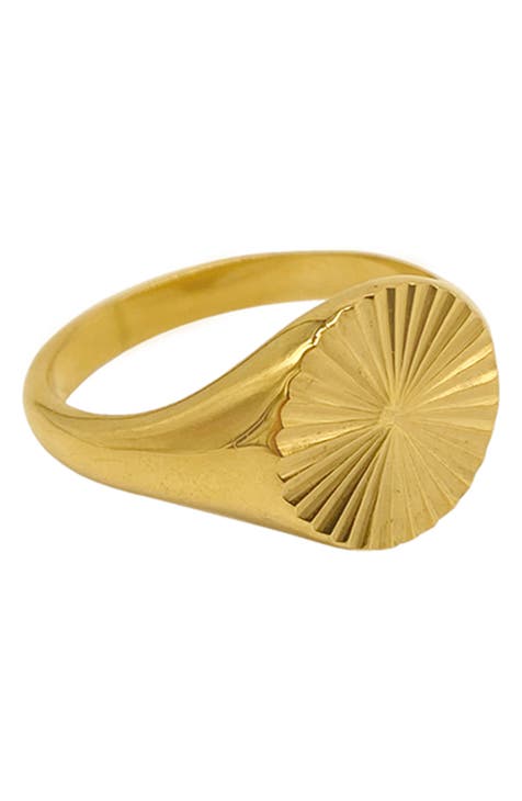 Anillo de sello Sunburst resistente al agua