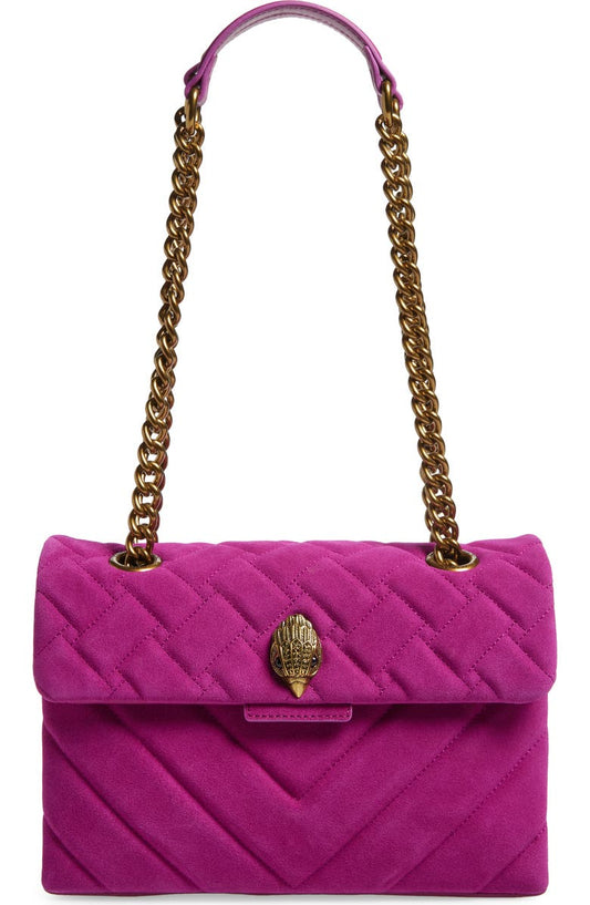 Kensington Suede Convertible Shoulder Bag