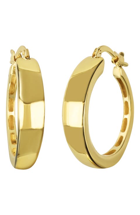 14K Gold Hoop Earrings