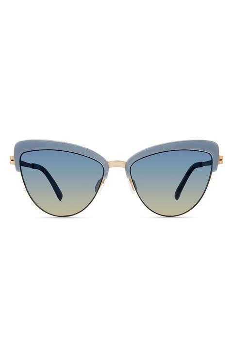 56mm Cat Eye Sunglasses