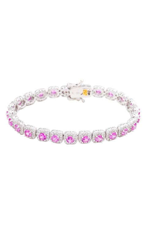 Sapphire Tennis Bracelet