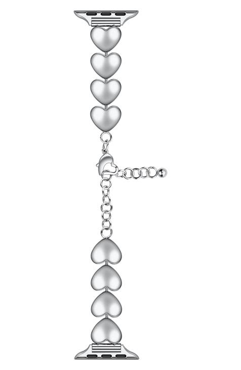 Lover Heart Pulsera reloj Apple Watch® de acero