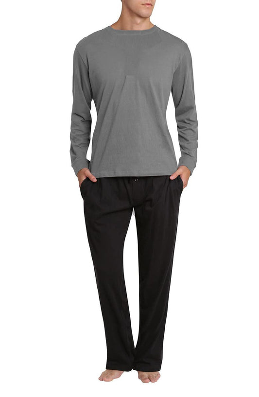 Long Sleeve Pajama T-Shirt & Pajama Pants Set