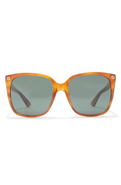 57mm Cat Eye Sunglasses