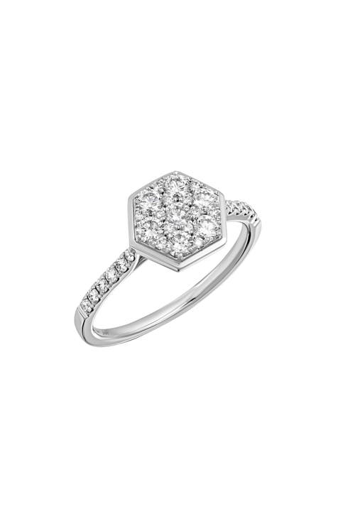 Anillo de oro blanco de 18 quilates con banda de diamantes - 0,69 ct. (Exclusivo Nordstrom)