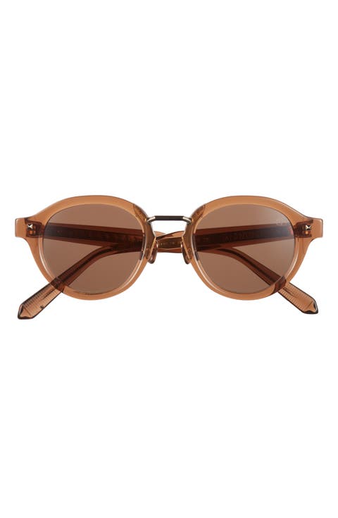 46mm Round Sunglasses