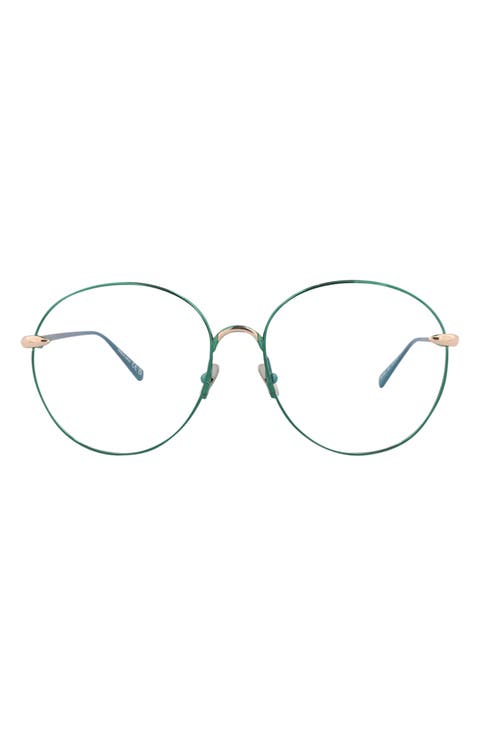 Novelty 57mm Oval Optical Glasses
