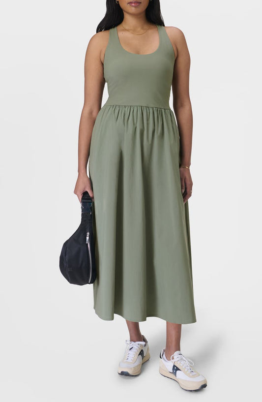 Explorer Rib Bodice Racerback Dress