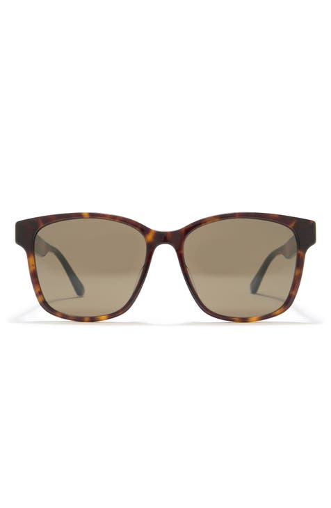 Gafas de sol rectangulares cuadradas de 56 mm